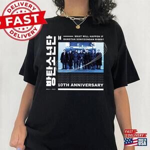 Bangtan Aniversary Shirt Album Take Two Unisex